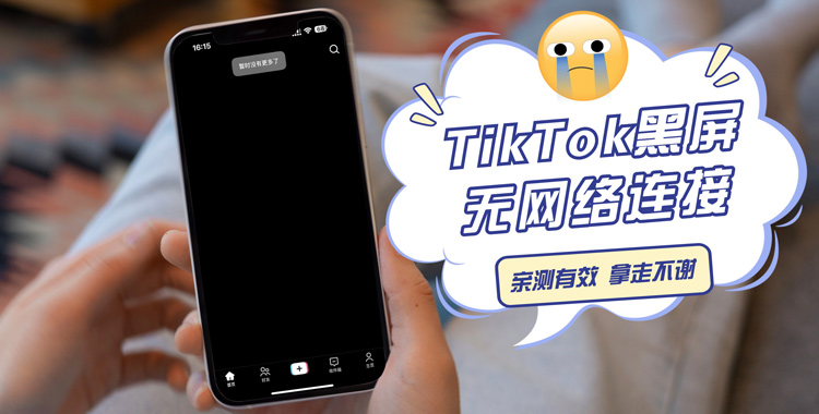 TikTok无法连接网络